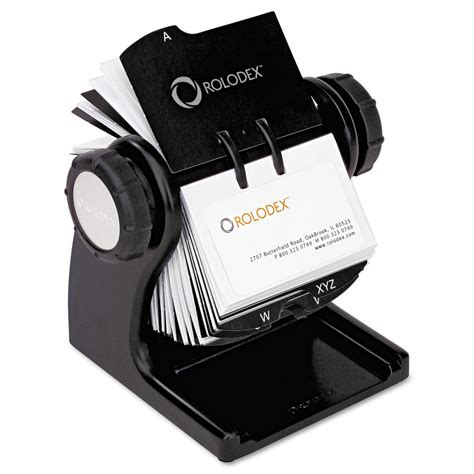 business cards rolodex